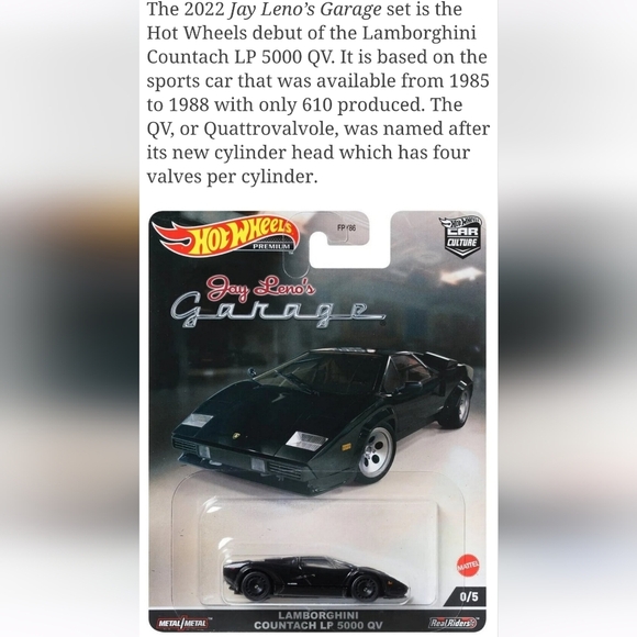 Jay Leno's garage hotwheels CHASE Car - Picture 6 of 8